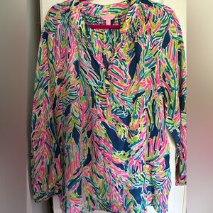 Elsa silk Lilly top EUC
